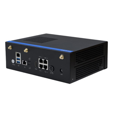 ASUS PE2101N Intelligent Edge AI System, Arm-based, Up to 275 TOPS, Dual LAN, Quad POE LAN, M.2 E, M.2 M, M.2 B, 9 to 36V, -25 to 70 °C